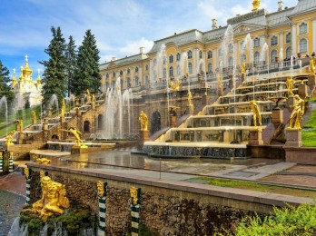 Tour Peterhof San Petersburgo: palacio y fuentes. Paseo por los canales en barco - foto 22