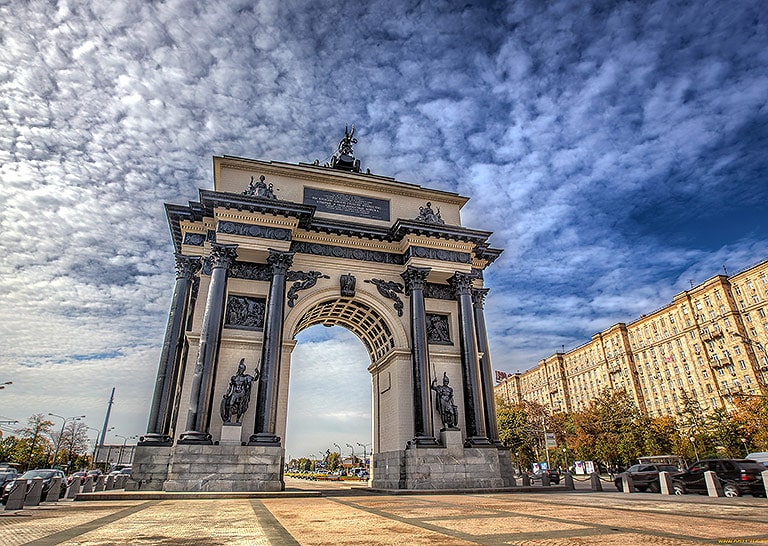El Arco de Triunfo de Moscú